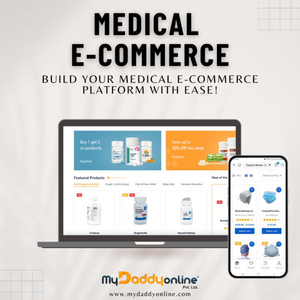 Medi Medical Products Ecommerce Website Design -  112559