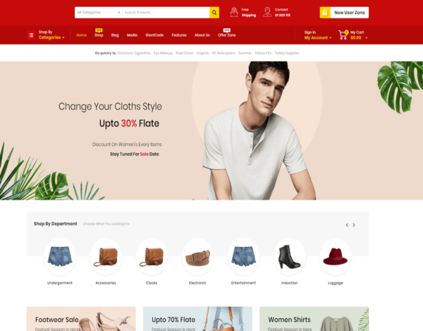 Passion Fashion Ecommerce Website Design  -  112560